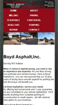 Mobile Screenshot of boydasphalt.net